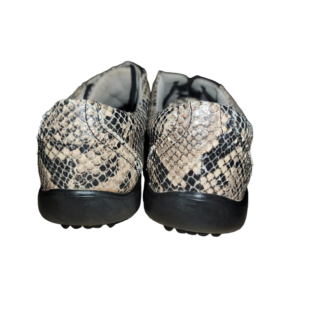 FootJoy LoPro Collection Golf Shoes Womens Snakeskin Print Leather Soft Spike 7M - Picture 10 of 12